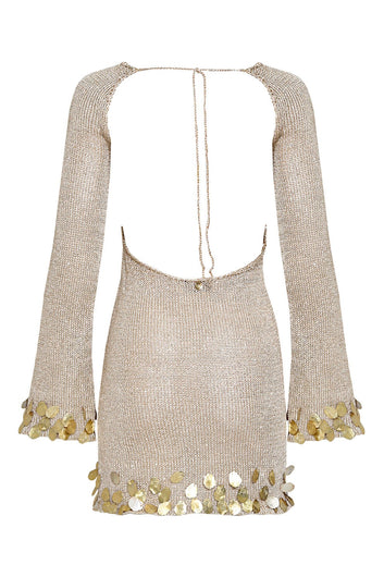 Sienna sequin gold